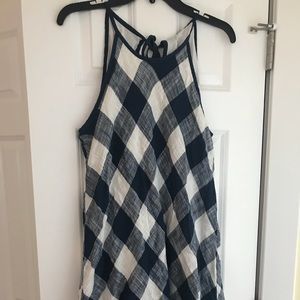 Cloth & Stone buffalo check sundress